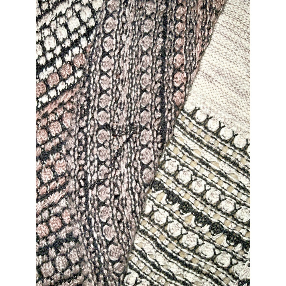Sweater Vest Open Front Knit‎ Cardigan Draped Collar Sleeveless Layering Petite - Picture 2 of 7